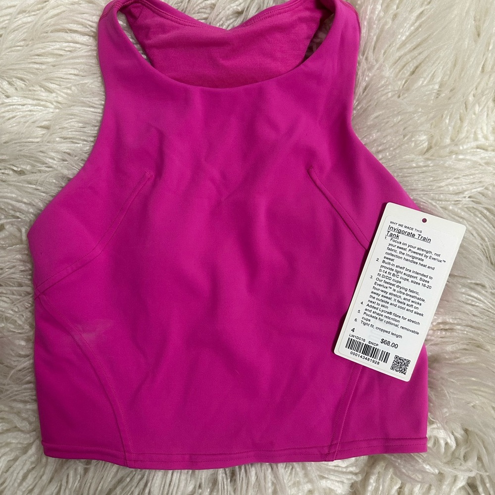 Vibrant Pink Tank Top